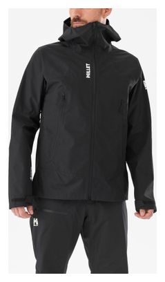 Wasserdichte Jacke Millet Seneca Gore-Tex 3L Schwarz