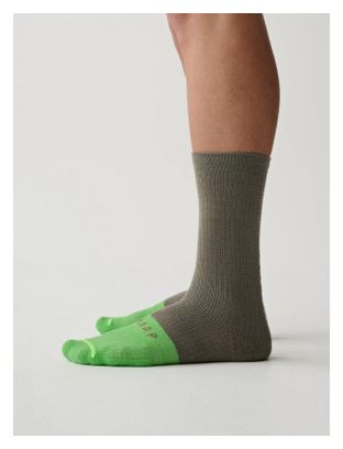 Merino Maap Division Drop Socken Grau