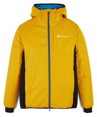 Lagoped Heren Coruja Geel Blauw Hybride Donsjack