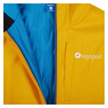 Lagoped Heren Coruja Geel Blauw Hybride Donsjack