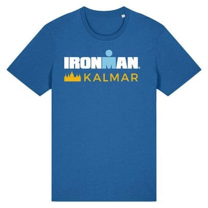 Heren Royal Blue Ironman Kalmar Korte Mouw T-Shirt