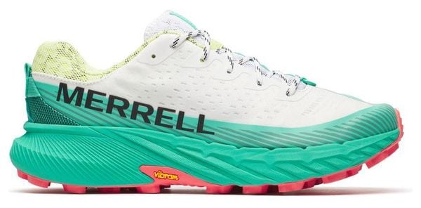 Merrell Agility Peak 5 Zapatillas de trail Blanco/Turquesa Hombre