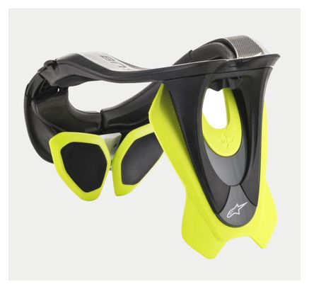Alpinestars Bns Tech-2 Protezione Collo Nero/Giallo Fluo