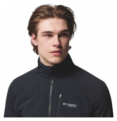Columbia Arctic Crest Hybrid Fleece Jacket Nero