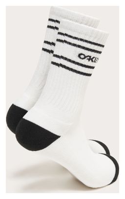 Chaussettes Oakley Icon B1B 2.0 Blanc/Noir