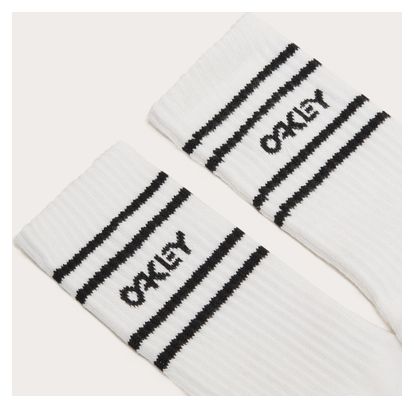 Chaussettes Oakley Icon B1B 2.0 Blanc/Noir