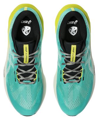 Chaussures Running Asics Novablast 5 TR Vert/Jaune Homme