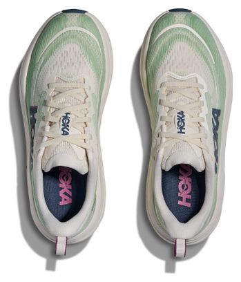 Scarpe da corsa Hoka Skyflow Bianco/Verde Donna