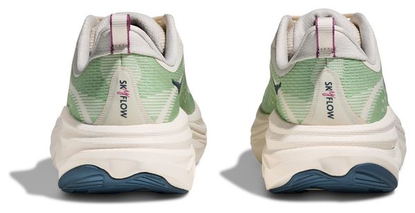 Scarpe da corsa Hoka Skyflow Bianco/Verde Donna