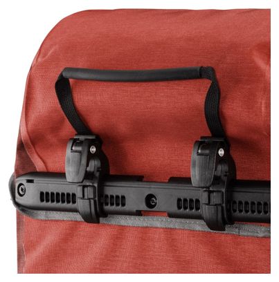Paire de Sacoches de Porte-Bagages Ortlieb Bike-Packer Plus 42L Rouge Salsa Dark Chili