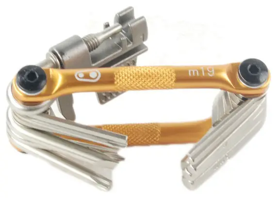 CRANKBROTHERS Multi-Outils M19 19 Fonctions Or