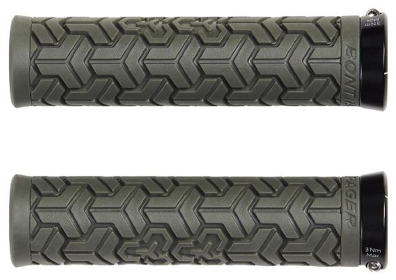 Paar Bontrager SE Elite Ocean Recycled Plastic Grips Olive Green