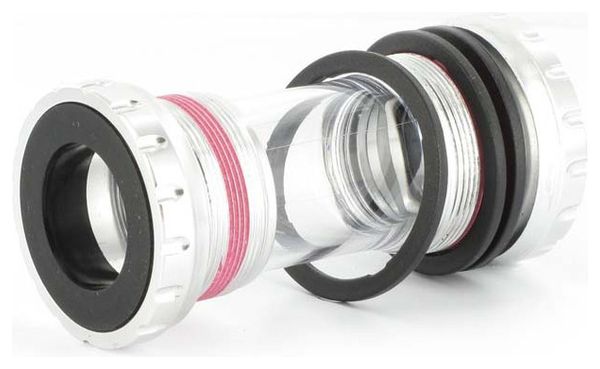First Components Shimano Race Face Bottom Bracket - 68/73mm Silver