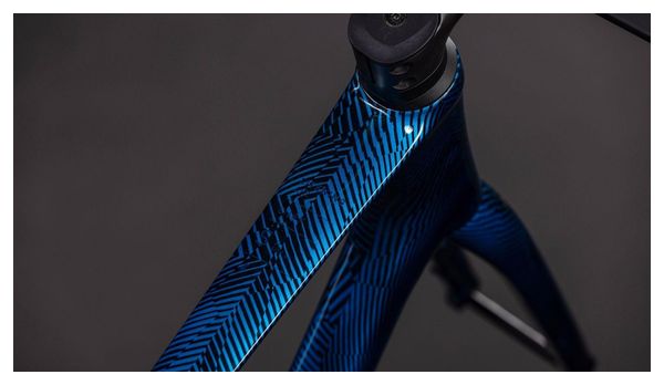 Kit cadre cube Litening AIR C:68X Frameset liquidbluegrid´n´chrome 2026