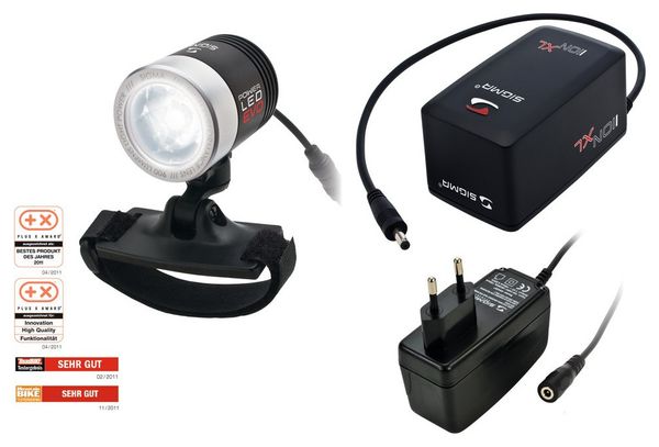 Kit SIGMA lampada Prima POWERLED EVO PRO + supporto per cuffie