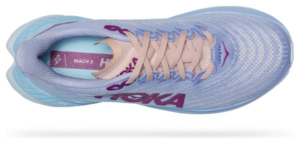 Chaussures Running Hoka Mach 5 Violet Bleu Femme