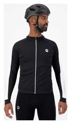 Maillot Manches Longues Velo Rogelli Explore - Homme - Noir/Blanc