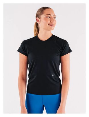 Maillot manches courtes Femme Running Circle Get Ready Noir