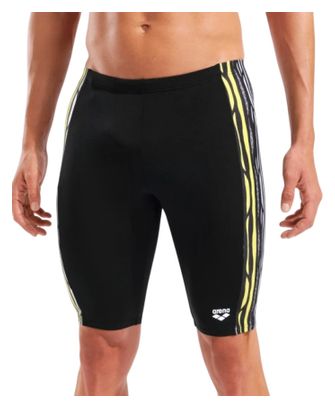 Camiseta de tirantes Arena Stripes Negro/Multicolor para hombre