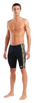 Camiseta de tirantes Arena Stripes Negro/Multicolor para hombre
