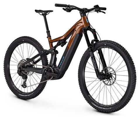 Mountain bike elettrica full-suspension Focus JAM² 6.8 12 V 800 Wh Bosch 120 Nm 29'' Marrone/Grigio