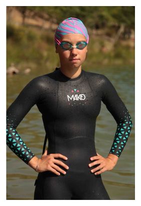 Muta in neoprene Mako Next Gen nera/blu da donna