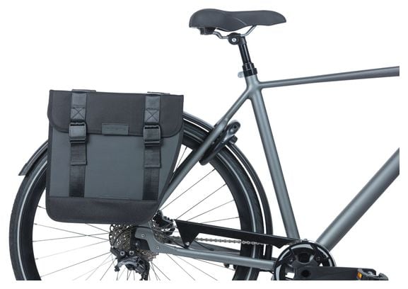 Basil Tour Double Bicycle Bag - 28L - noir