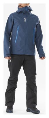 Millet Seneca Gore-Tex 3L Waterdichte Jas Blauw