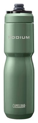 Botella Camelbak Podium de acero aislado 0,65L Verde