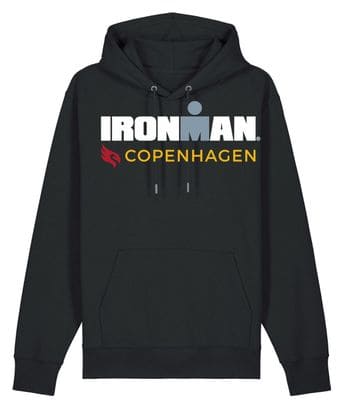 Felpa con cappuccio Ironman Copenhagen nera