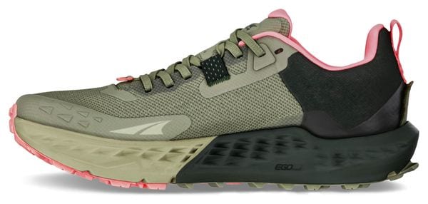 Zapatillas de trail para mujer Altra Timp 5 Caqui/Rosa