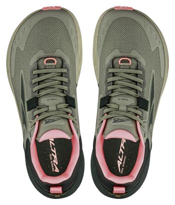 Zapatillas de trail para mujer Altra Timp 5 Caqui/Rosa