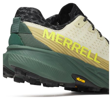 Merrell Agility Peak 5 Trailrunning-Schuhe Beige/Grün Herren