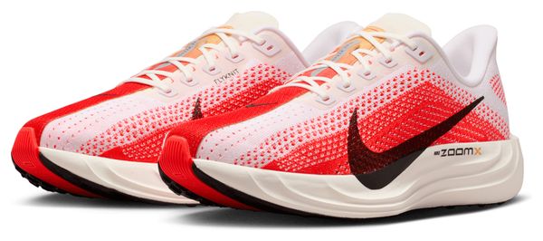 Nike Pegasus Plus hardloopschoenen wit/rood voor heren