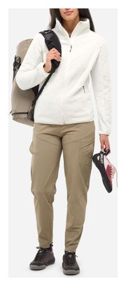 Forro polar de mujer Millet Chamonix Highloft Blanco
