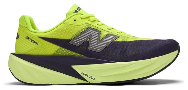 Zapatillas de running New Balance FuelCell Rebel v5 amarillas/azules para hombre