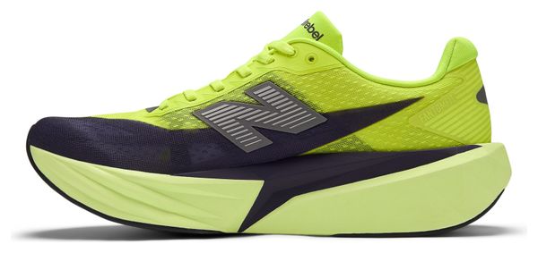Zapatillas de running New Balance FuelCell Rebel v5 amarillas/azules para hombre