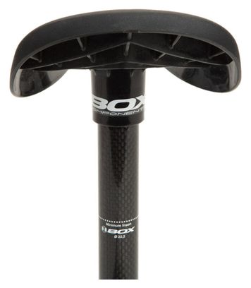 Box Echelon Small Saddle + Carbon Seatpost 22.2mm Black