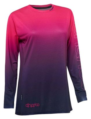 Dharco Race Fort Bill Women's Long Sleeve Jersey Pink/Purple