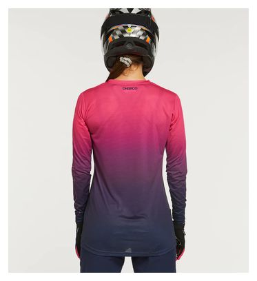 Maillot Manches Longues Femme Dharco Race Fort Bill Rose/Violet