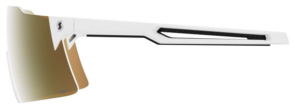 Occhiali Scott Stride Bianco AMP Oro Cromo