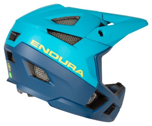 Endura MT500 Atlantic Blue Full Face Helmet