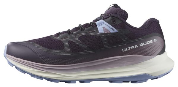 Salomon Ultra Glide 2 Violett Blau Damen Trailrunning-Schuhe