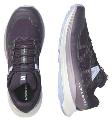 Salomon Ultra Glide 2 Trail Shoes Purple Blue Women's
