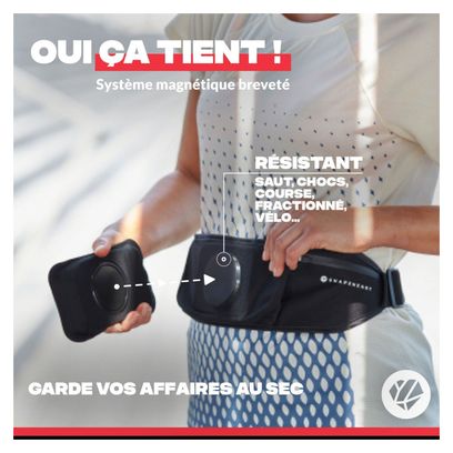 Shapeheart - Ceinture de sport magnétique (Téléphone M)