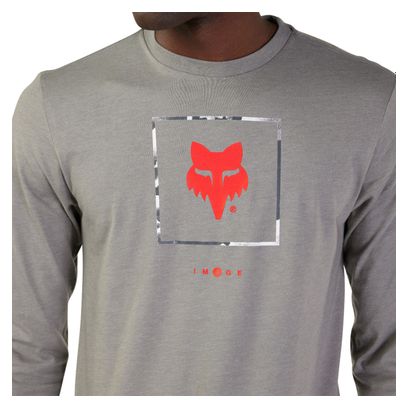  T-shirt manches longues Fox Atlas Premium gris clair