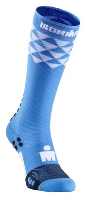 Compressport Recovery IronMan Dazzle Socks Blue