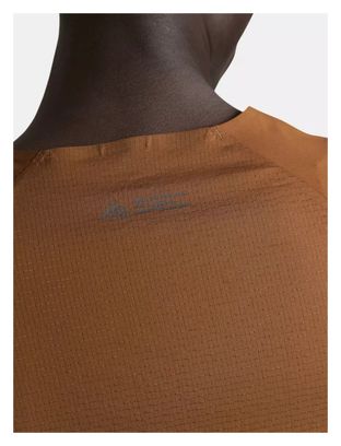 Craft Pro Trail Short-Sleeve Shirt Brown