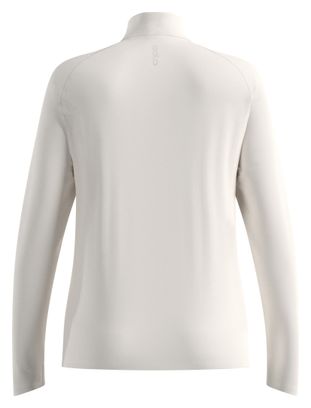 Pull Odlo 1/2 Zip Essential Ceramiwarm Blanc Femme