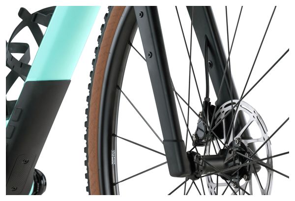 Gravel bike BMC URS 01 LT Two Sram Rival eTap AXS / GX Eagle AXS 12V 700 mm Blue Green Minty Aqua 2024